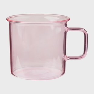 Muurla Muurla glazen mok 35 cl Roze