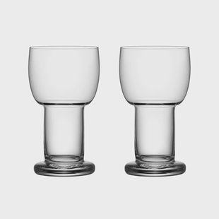 Kosta Boda Picnic glas 32cl 2-pack Transparant Kosta Boda Picnic glas 32cl 2-pack Transparant
