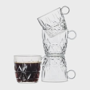 Sagaform Picknick koffiekop 4-pack Helder
