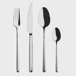 Scandi Living Frost bestek 24 stuks Roestvrij staal