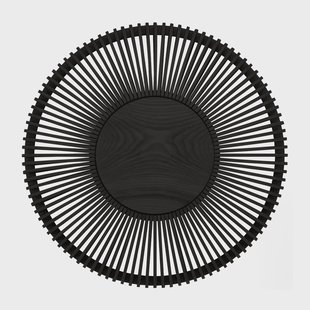 Umage Clava Up wandlamp large Zwart eiken