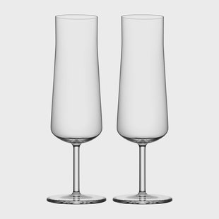 Orrefors Informal champagneglas 22 cl 2-pack Transparant