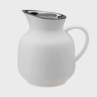Stelton Amphora thermoskan thee 1 L Soft white