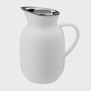 Stelton Amphora thermoskan koffie 1 L Soft white