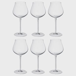 Georg Jensen Sky rodewijnglas 50 cl 6-pack Kristalline