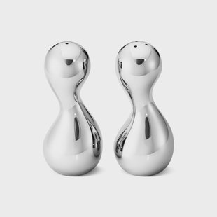 Georg Jensen Cobra zout- en pepermolen Roestvrij staal Georg Jensen Cobra zout- en pepermolen Roestvrij staal