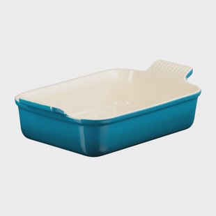 Le Creuset Le Creuset Heritage ovenschaal 26 cm Deep teal