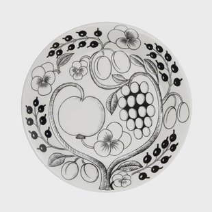 Arabia Paratiisi bord Ø26 cm Zwart