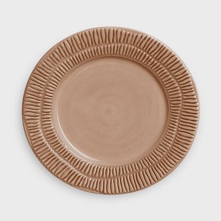Mateus Stripes bord Ø21 cm Cinnamon