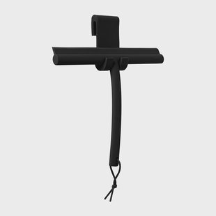 blomus Vipo doucheschraper met haakje Zwart