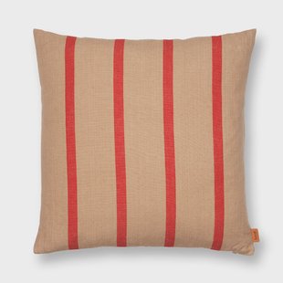 Ferm Living Grand kussen 50x50 cm Camel-red