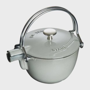 STAUB Staub ronde theekan 1,15 L Grijs STAUB Staub ronde theekan 1,15 L Grijs