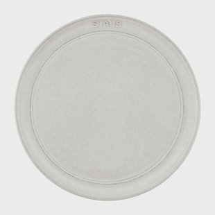 STAUB Staub New White Truffle bord Ø22 cm