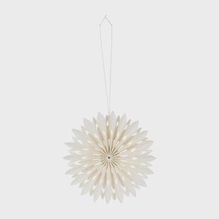 Watt & Veke Flake kersthanger Ø10 cm Wit