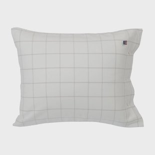 Lexington Hotel Light Flannel kussensloop 50x90 cm Wit-lichtbeige