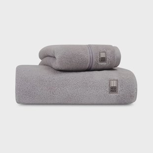 Lexington Lexington Hotelhanddoek 50x70 cm Lichtgrijs-grijs Lexington Lexington Hotelhanddoek 50x70 cm Lichtgrijs-grijs