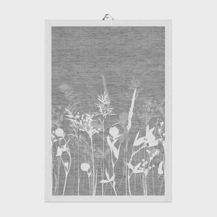 Ekelund Linneväveri Airy keukenhanddoek 35x50 cm Grijs