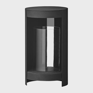 AYTM Ora lantaarn kaarsenhouder 28 cm Zwart