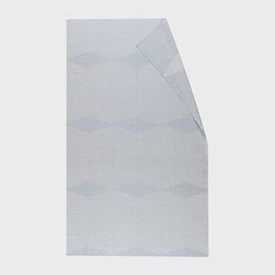 NJRD Geometric tafelkleed 147x250 cm Blauw-wit