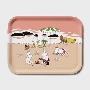Opto Design Moomin dienblad zomer 2021 Abrikoos-zand