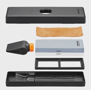 Fiskars Fiskars slijpsteenset Zwart-oranje