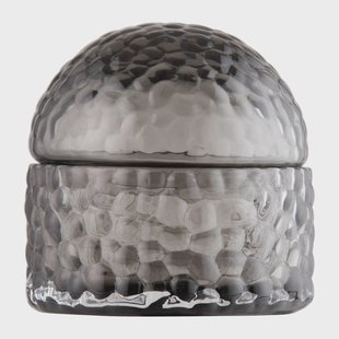 AYTM Arura doosje met deksel 8 cm Zwart