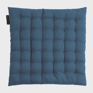 Linum Pepper stoelkussen 40x40 cm Indigoblauw