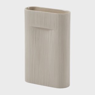 Muuto Ridge vaas 35 cm Beige