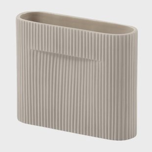 Muuto Ridge vaas 16,5 cm Beige