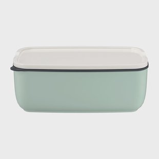 Villeroy & Boch To Go & To Stay lunchbox porselein L 13x20 cm Mineral
