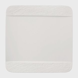 Villeroy & Boch Manufacture Rock bord 28x28 cm Blanc