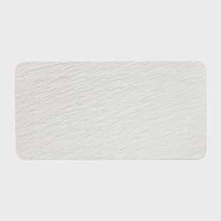 Villeroy & Boch Manufacture Rock serveerschotel 18x35 cm Blanc