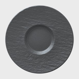 Villeroy & Boch Manufacture Rock koffieschoteltje Ø15,5 cm Zwart