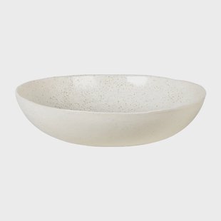 Broste Copenhagen Nordic Vanilla saladekom middel Ø34,5 cm Cream with grains