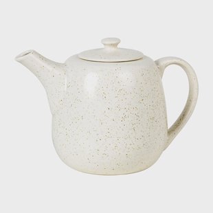 Broste Copenhagen Nordic Vanilla theekan 1,3 liter Cream with grains Broste Copenhagen Nordic Vanilla theekan 1,3 liter Cream with grains