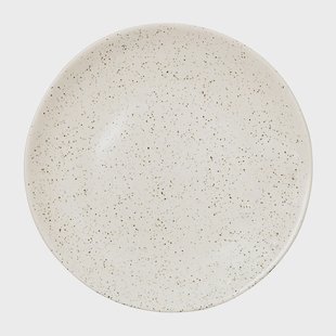 Broste Copenhagen Nordic Vanilla bord Ø20 cm Cream with grains