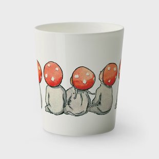 Design House Stockholm Children of the Forest mok 28 cl Wit