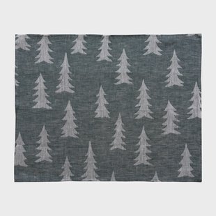 Fine Little Day Gran placemat 37x47 cm Groen-wit