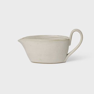 Ferm Living Flow sauskan 30 cl Off-white speckle