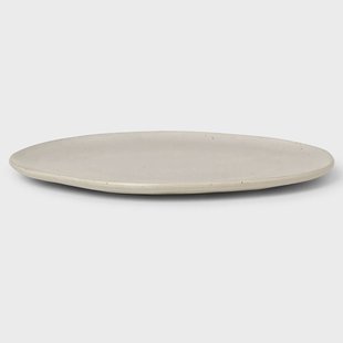Ferm Living Flow bord 27 cm Off-white speckle