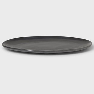 Ferm Living Flow bord 27 cm Black