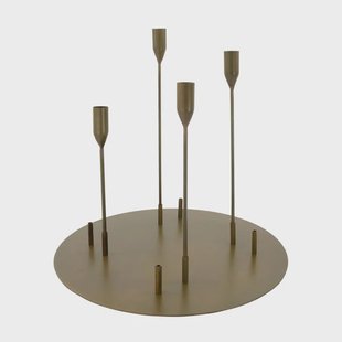 House Doctor Advent kandelaar Ø40 cm Antiek messing