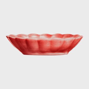 Mateus Oyster schaal 18x23 cm Rood