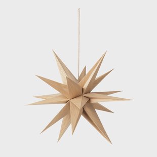 Broste Copenhagen Venus houten ster Ø55 cm Natural