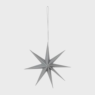 Broste Copenhagen Star papieren ster Ø15 cm Silver