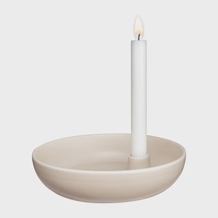 Scandi Living Valley kandelaar Ø21 cm Beige
