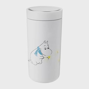 Stelton To Go Click Moomin beker 0,4 l Frost Stelton To Go Click Moomin beker 0,4 l Frost
