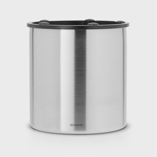 Brabantia Profile Line keukengereibakje 15,5 cm Staal-zwart
