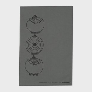 Almedahls Picknick Elements keukenhanddoek 47x70 cm Grijs