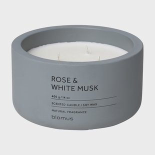 blomus Fraga geurkaars 25 uur Rose & White Musk-Flintstone